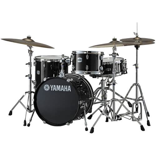 Yamaha Stage Custom Birch 3pc Shell Kit (18") Black (w/FREE Lesson&Lifetime Tuning/Maintenance) image 1