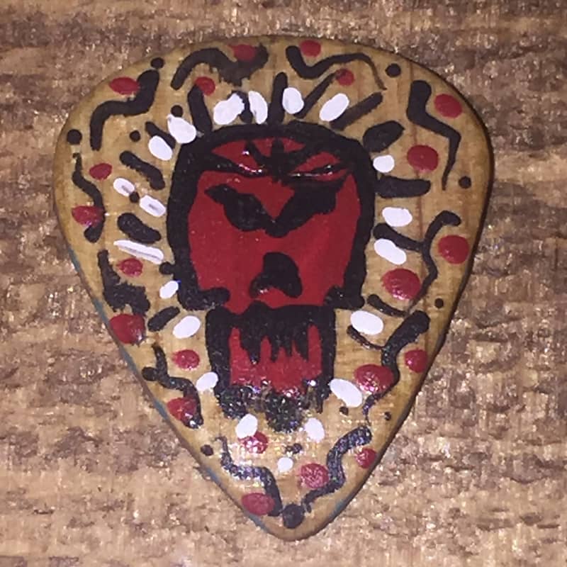 Margasa Rustic Art series 2019 Red Skull Tribe image 1
