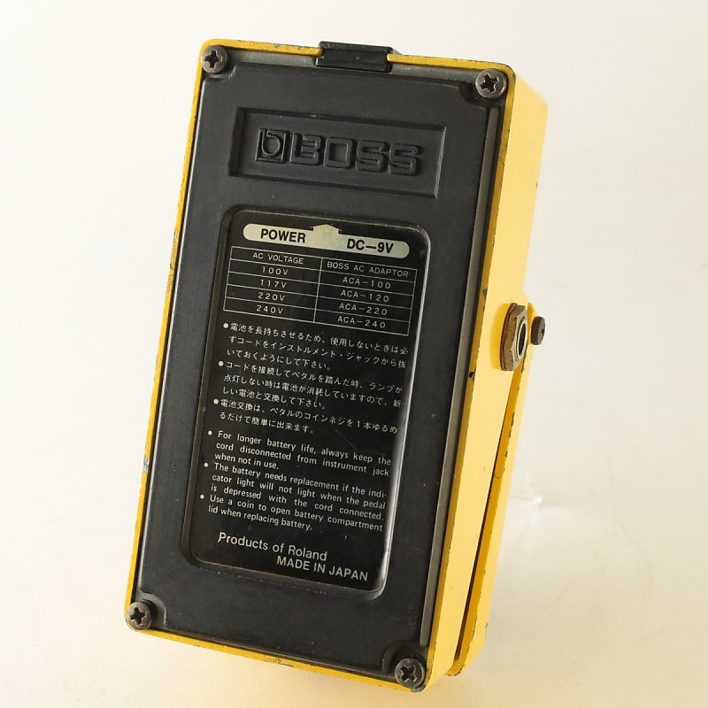 美品！BOSS OD-1 スケルトンスイッチ RC3403ADB ♯7600 BOSS OD-1 超初期個体の写真 │ BOSSマニア共和国