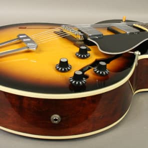 1976 Gibson ES-175 ES175 Vintage Archtop Electric Guitar Original Sunburst USA image 10