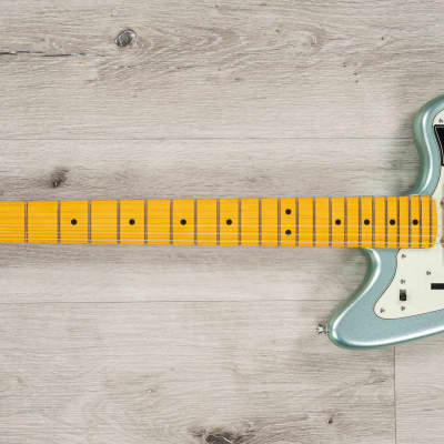 Fender American Professional II Jazzmaster Guitar, Maple, Mystic Surf Green image 6