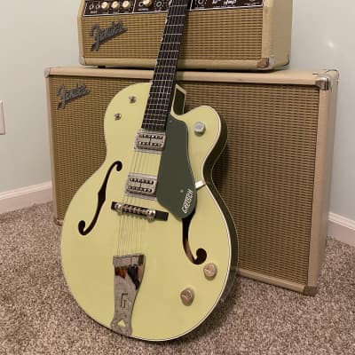 Gretsch 6118 Double Anniversary 1964 two tone smoke green | Reverb