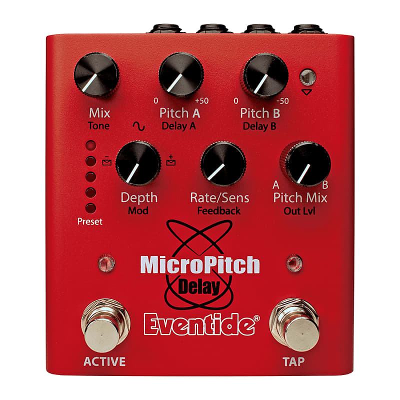 Eventide MicroPitch Delay Pedal 2021 - Red image 1