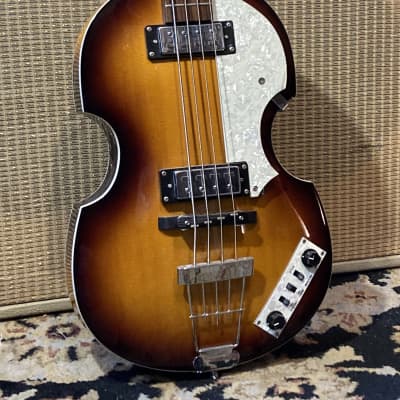 Hofner UNION JACK BASS B-Bass HI-Series Violin Beatle Bass Limited Edition  | Reverb