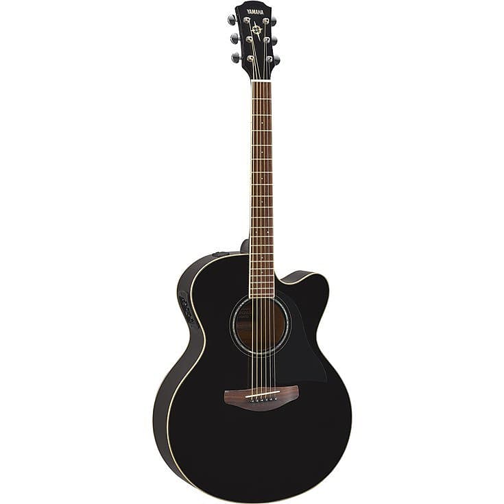 Yamaha Compass Series CPX600 Acoustic/Electric Guitar, Black | Reverb