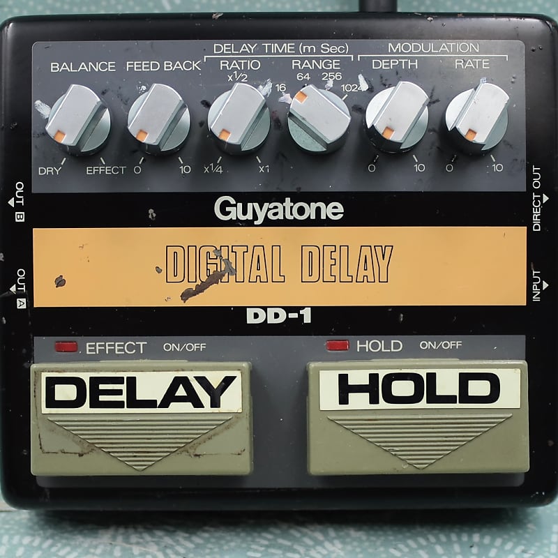 Guyatone DD-1 Digital Delay Made in Japan Vintage Guitar Effect Pedal  G-0000010
