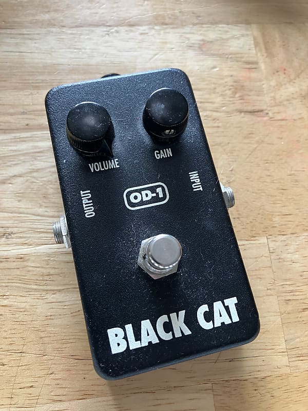 Black Cat OD-1 Fred Bonte built no LED