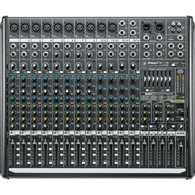 Mackie ProFX16v2 16-Channel 4-Bus Effects Mixer | Reverb