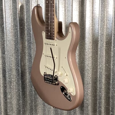 G&L USA Fullerton Deluxe Legacy Shoreline Gold Guitar & Bag #9110 image 7