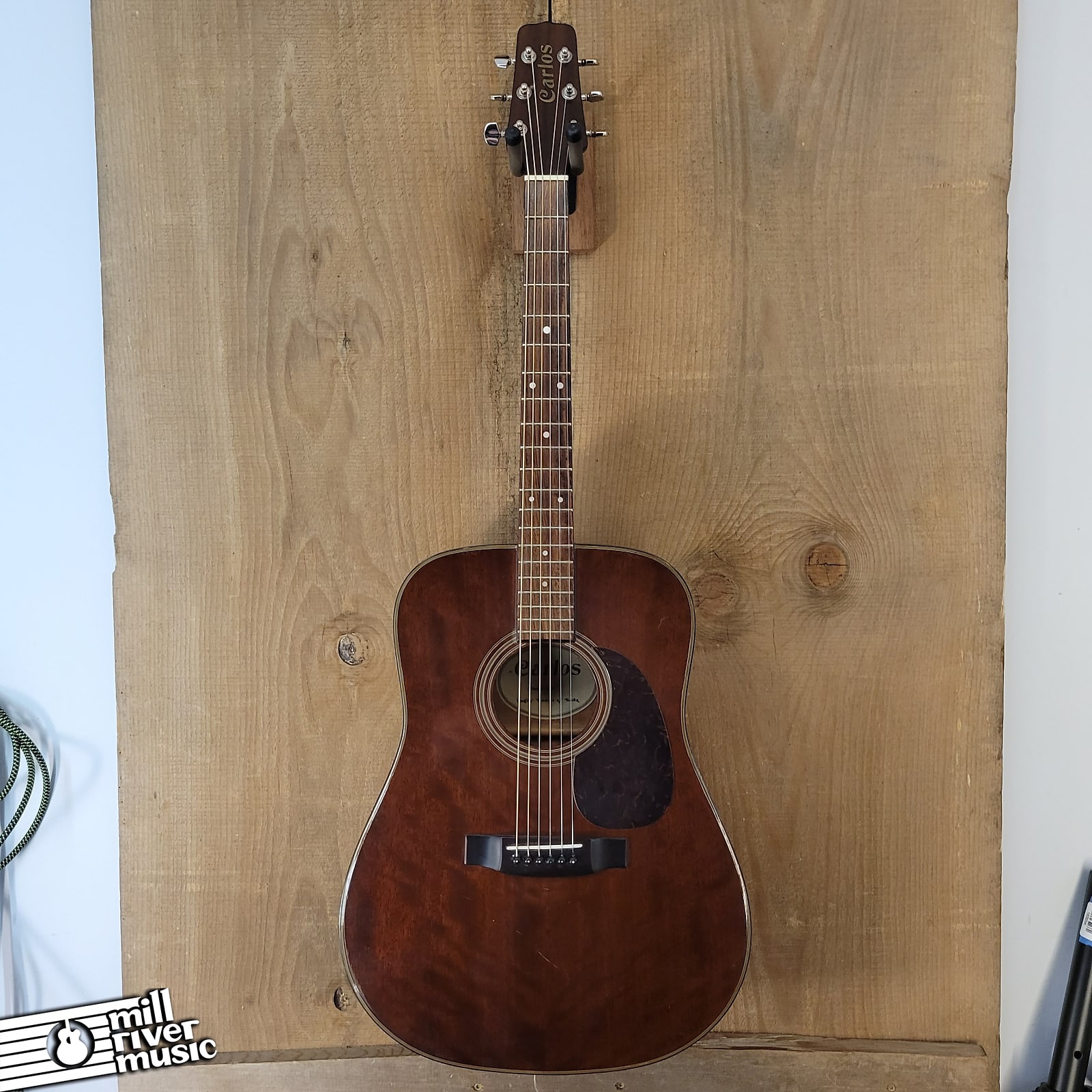 Carlos 249 Dreadnought Acoustic Guitar Used