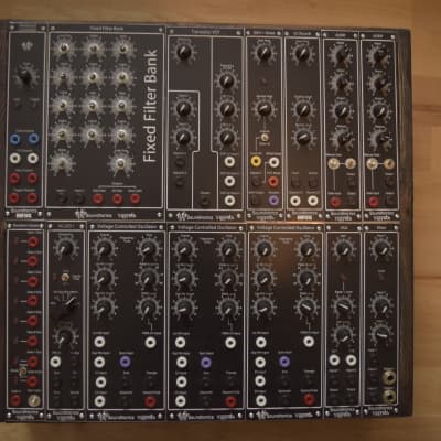 YUSynth 5U/ Music from outer space/Moog  DIY YUsynth Moog clone/ Serge banana  2020 Black image 1