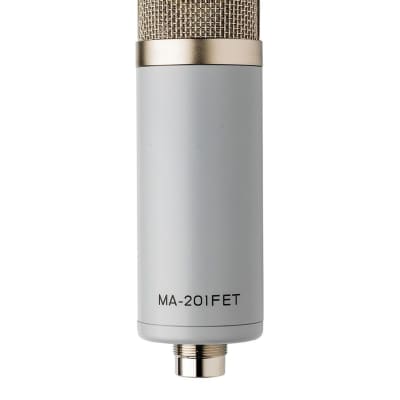 Mojave Audio MA-201Fet | Cardioid Condenser Microphone | Vintage Grey image 2
