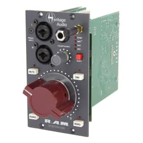 Heritage Audio RAM System 500 Studio Monitor Controller 500 Series Module