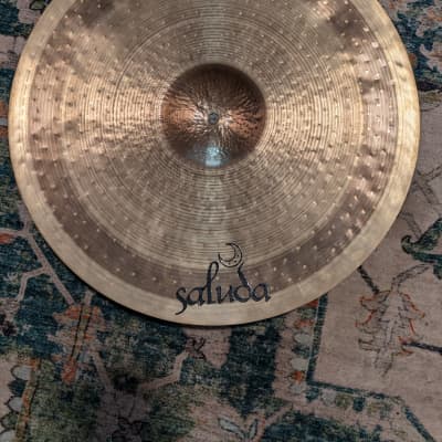 20” Saluda Symbolic Ride Cymbal - Hand Hammered, Dark, Complex - 2297 grams  - Zildjian K *VIDEO* | Reverb