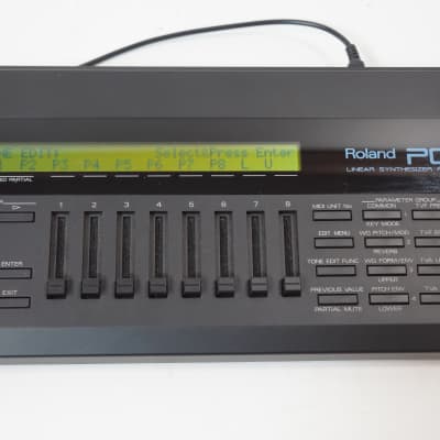 Roland D-110 and PG-10 - YouTube
