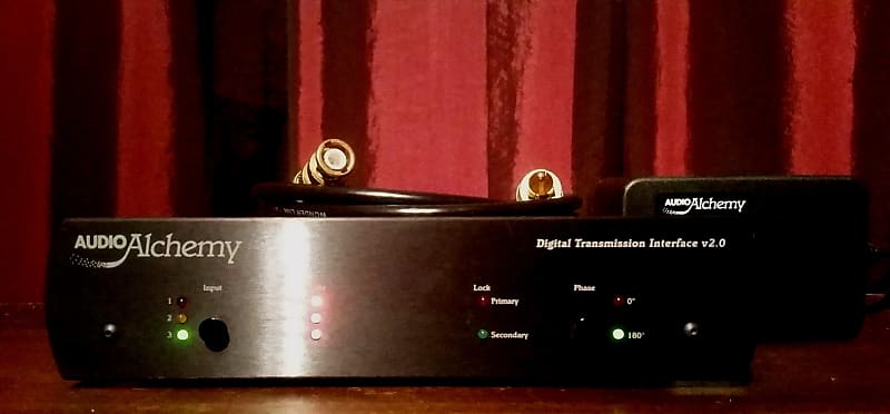 Audio Alchemy Digital Transmission Interface v2.0 with Power Station Four  High Current Power Supply