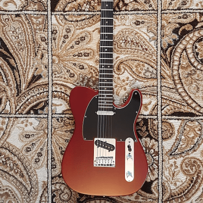 Fender FSR American Series Chambered Mahogany Telecaster Crimson Red Transparent 2006