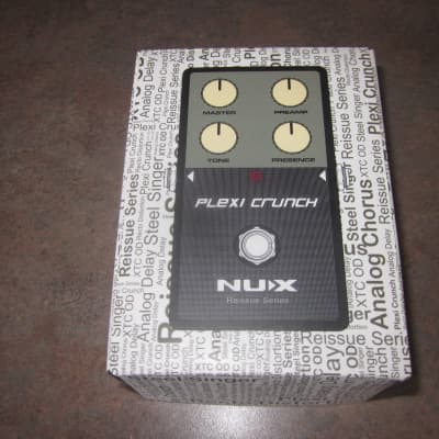Nux Reissue Series Plexi Crunch Guitar Distortion Effect Pedal for sale