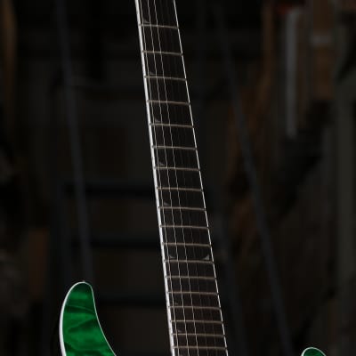 Jackson Pro Series Soloist SL2Q MAH, Ebony Fingerboard, Transparent Green image 9