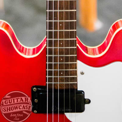 Mosrite Celebrity III Mark I 1966 {Trans Cherry} image 13