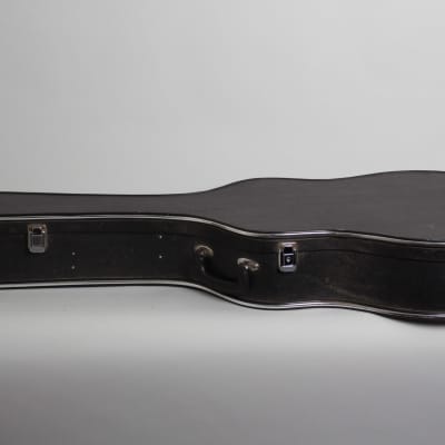National  Triolian Resophonic Guitar (1931), ser. #1691W, black hard shell case. image 11
