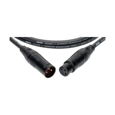 Klotz M2 Pro XLR M - XLR F Mic Cable / Lead, 10m image 2