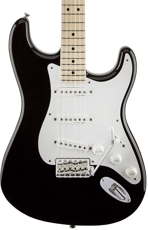 Fender Eric Clapton Stratocaster MP Black w/case image 1