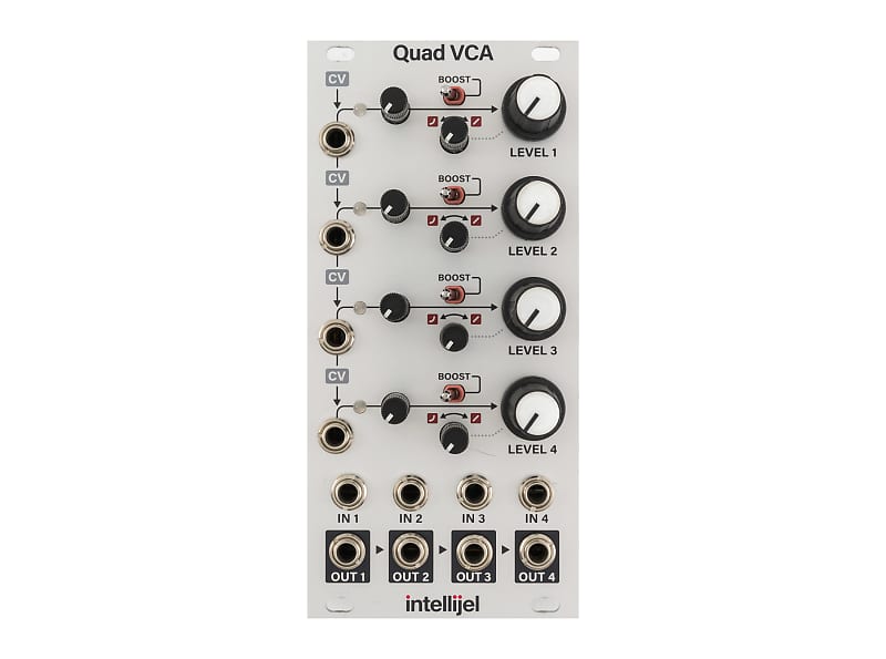 Intellijel Quad VCA