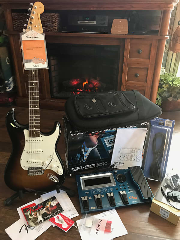 Roland GR-55(w/OPT-1-V.2 Upgrade), 2014 GC-1 Fender Strat, | Reverb