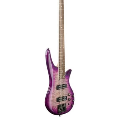 JS Series Spectra Bass JS3QV 5-String Guitar Laurel Neck Purple Phaze image 8