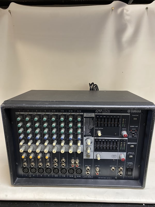 Yamaha EMX 512sc powered mixer Reverb