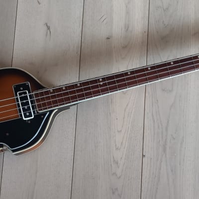 Conrad Violin Bass 1960s - Sunburst image 2