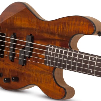 Schecter Michael Anthony MA-5 Bass Gloss Natural 5-String Electric Bass Guitar + Hard Case MA5 MA 5 image 7