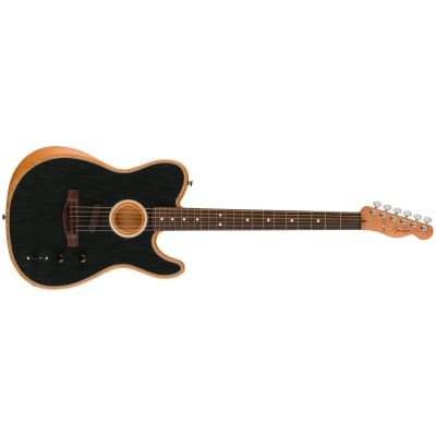 Acoustasonic Player Telecaster RW Brushed Black Fender image 2