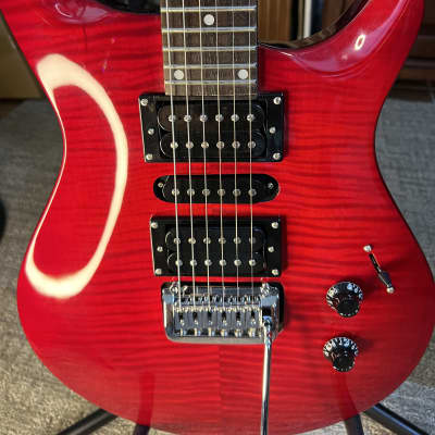 Copley Super Strat Mid-2000's -  Red Flame Maple FREE SHIPPING for sale