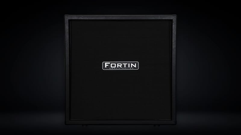 FORTIN 4X12 Guitar speaker cabinet front mount V30 loaded image 1