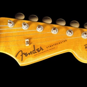 2015 Fender Stratocaster 1956 Custom Shop Relic 56 Strat 2-Tone Sunburst image 12
