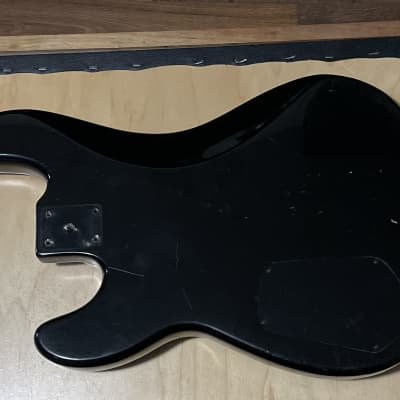 1980's Overseas Kramer 4 String Electric Bass Guitar Semi Loaded Body image 10