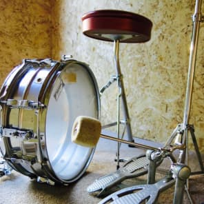 Ludwig & Zildjian Complete hardware & cymbals 1967 Crome & Brass image 15