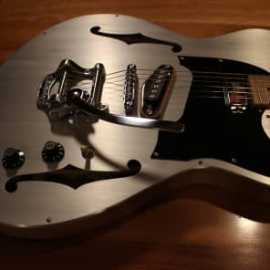 Gronlund Guitars Aluminum Top Custom Single Cutaway. Handcrafted. Bigsby B5. Seymour Duncan Pickups. image 11
