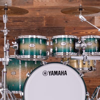 YAMAHA PHOENIX PHX 5 PIECE DRUM KIT, TEXTURED TURQUOISE | Reverb UK