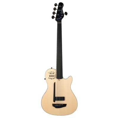 Godin A5 Ultra Fretless A/E Bass Guitar - Natural image 1