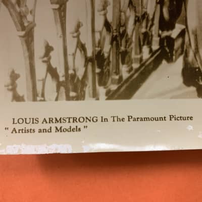 Original Louis Armstrong ‘Artists and Models’ Paramount press photo p 1937 image 3