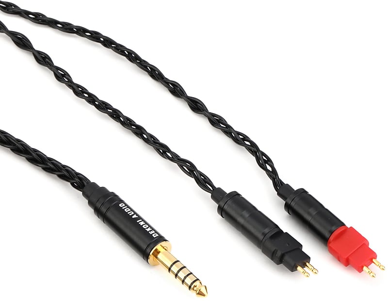 Dekoni Audio Balanced 4.4mm Pentacon Cablez for Sennheiser HD600 Series Headphones (HD6XXPENTAd1)  			