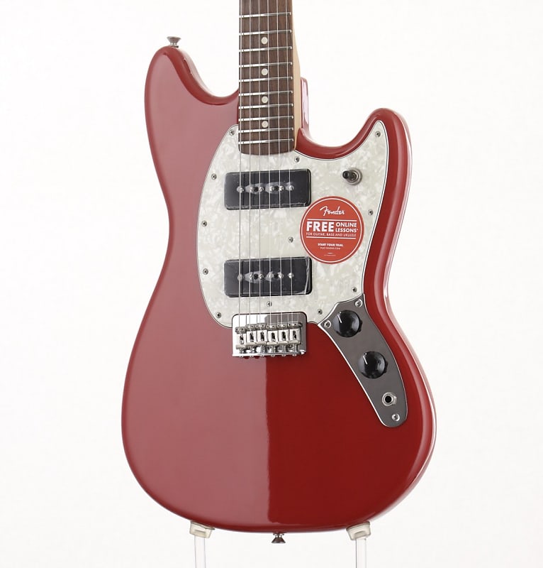 美しい Fender Offset Mustang 90 Red Torino Fender Red MIM Fender 