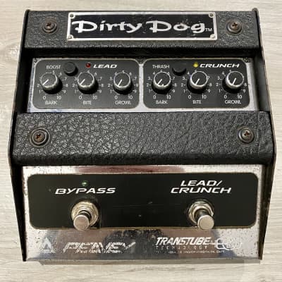extremely rare peavey dirty dog dual distortion 1997 black transtube technology image 1