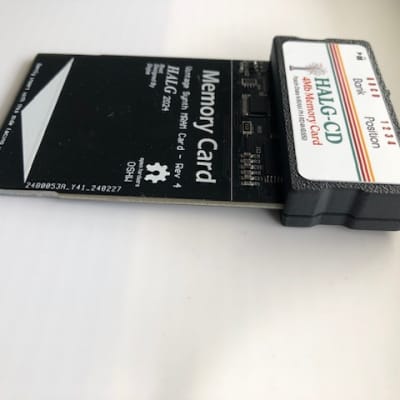 Roland D550 Memory Card with Original Patches 00-05 + 11 x 256MRAM image 5