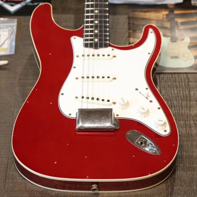 Immagine Unplayed! 2021 Fender Limited Edition Custom Shop GC Double-Bound Strat Journeyman Relic Candy Apple Red + COA OHSC - 2