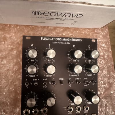 LNIB Eowave Fluctuations Magnetiques Quad Multimode Filter eurorack Black image 4