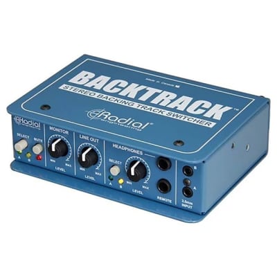 Radial BackTrack 2-Ch Active Direct Box and Audio Switcher image 1